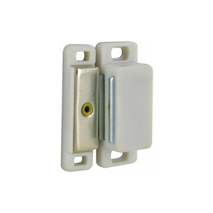 10 LOQUETEAUX MAGN. RECTANGLES 6kg BLANC VS72310